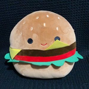 8” Carl the Cheeseburger Squishmallow